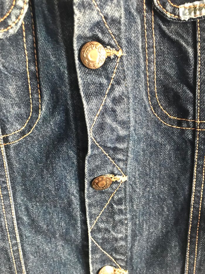 Veste en jean homme taille 38 Michel laneier - photo numéro 5