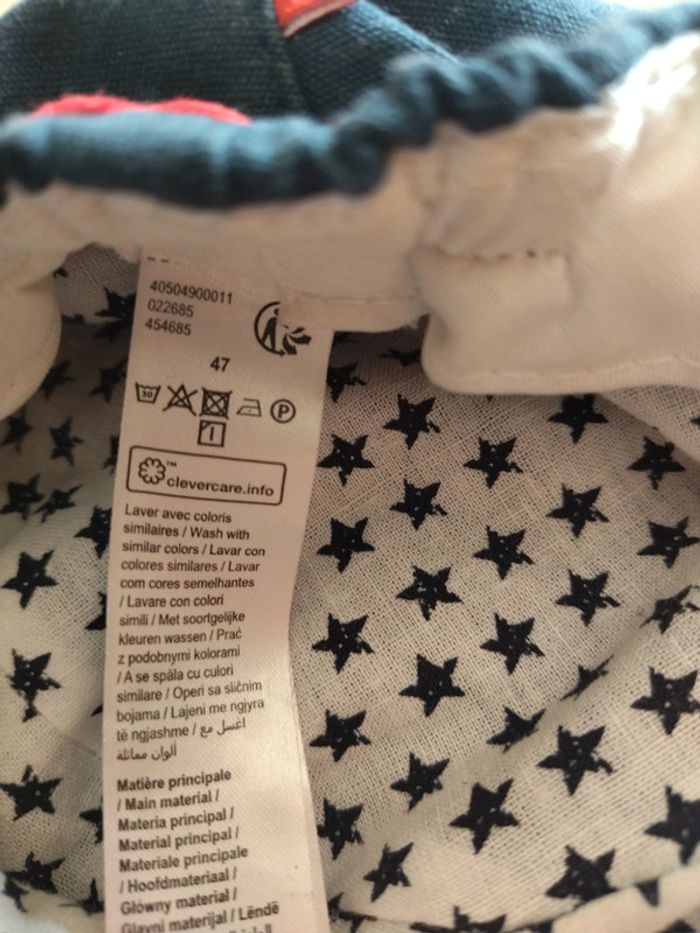 Casquette garçon Lulu Castagnette. Taille 47 cm - photo numéro 3