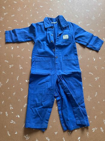 Déguisement bleu de travail