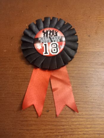 Médaille 18 ans