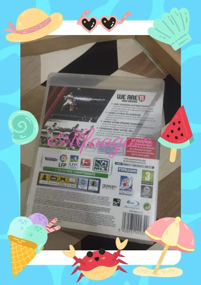 Jeu PS3 fifa 11 - photo numéro 3