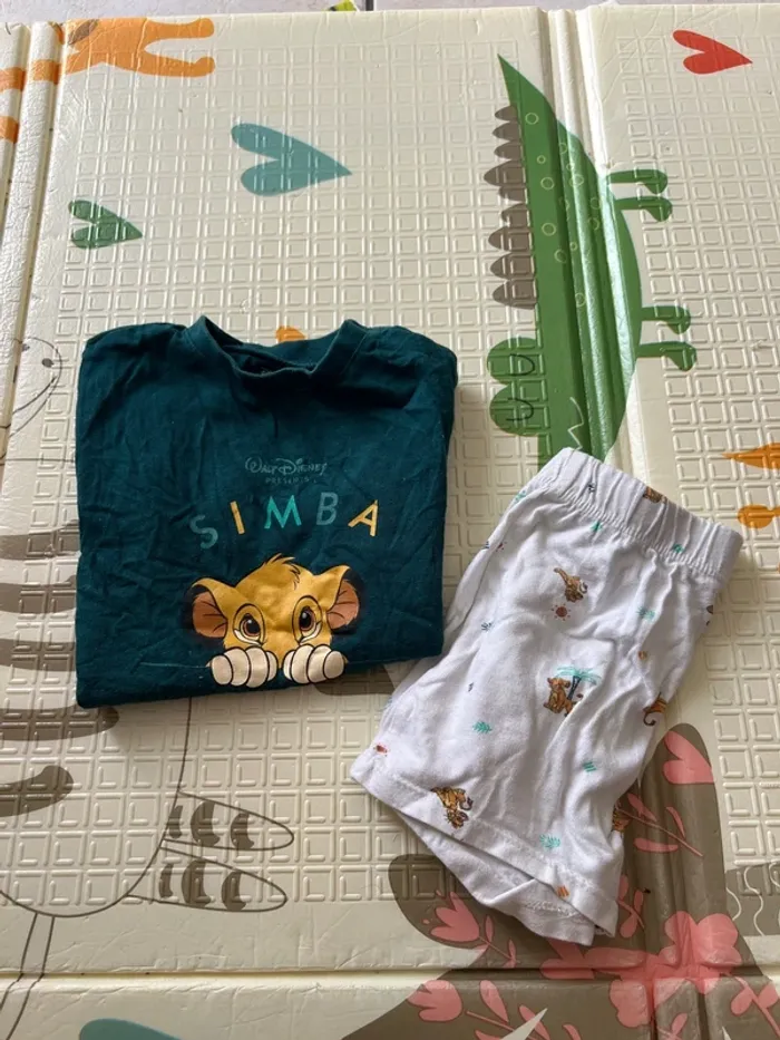Pyjama bébé Roi Lion Simba – 24 mois bon état