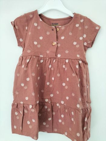 Robe manches courtes 12 mois