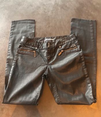 Pantalon ddp enduit noir M tbe