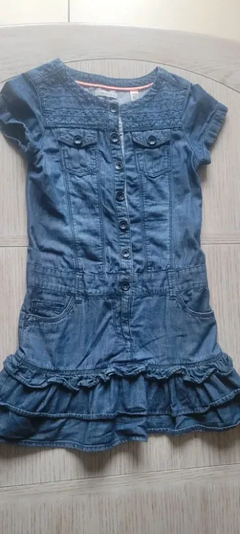 Robe en jean Okaidi