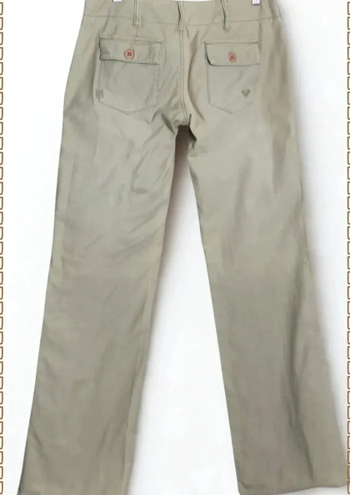 Pantalon Roxy kaki clair – Taille S - photo numéro 6