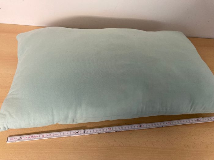 grand coussin bleu/vert - photo numéro 6