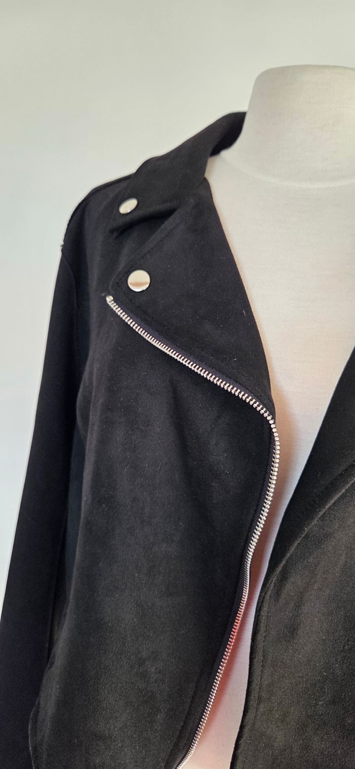 Veste perfecto en nubuck - photo numéro 3