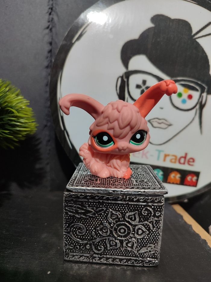 Lps910 Littlest Petshop Pet Shop LPS Hadbro Bunny Rabbit Angora Lapin 1911