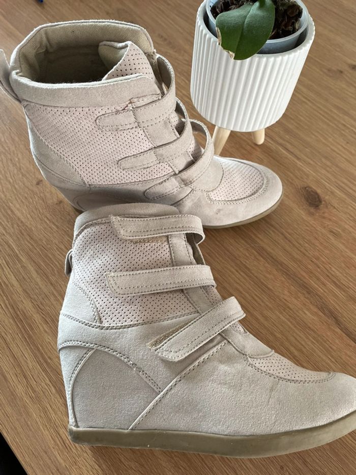 Chaussures montantes compensées - photo numéro 2