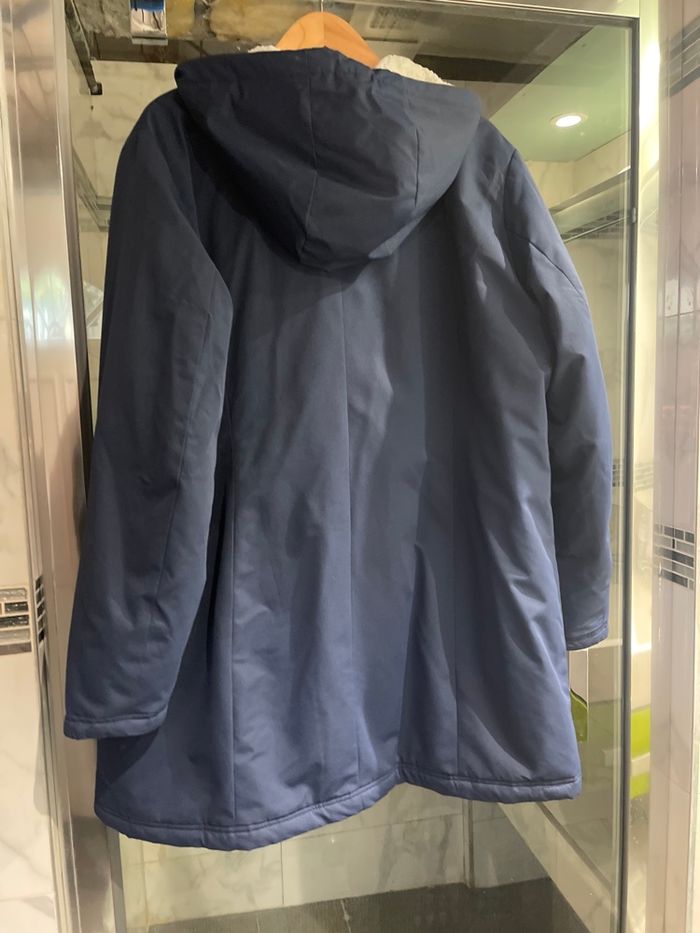Manteau bleu marine - photo numéro 2