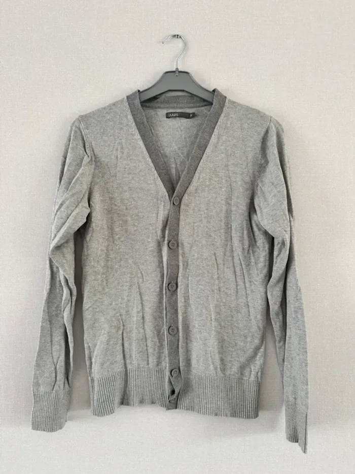 Gilet gris clair