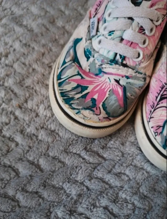 Baskets en toile Vans - Taille 22 fille - photo numéro 5