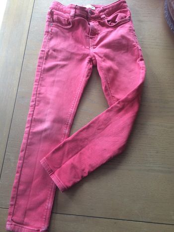 Jean slim rouge 8 ans