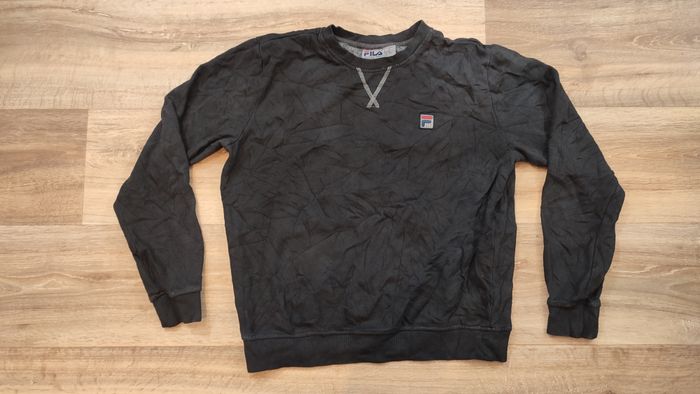 Vêtement homme pull sweat noir Fila taille M #Retrostreet - photo numéro 4