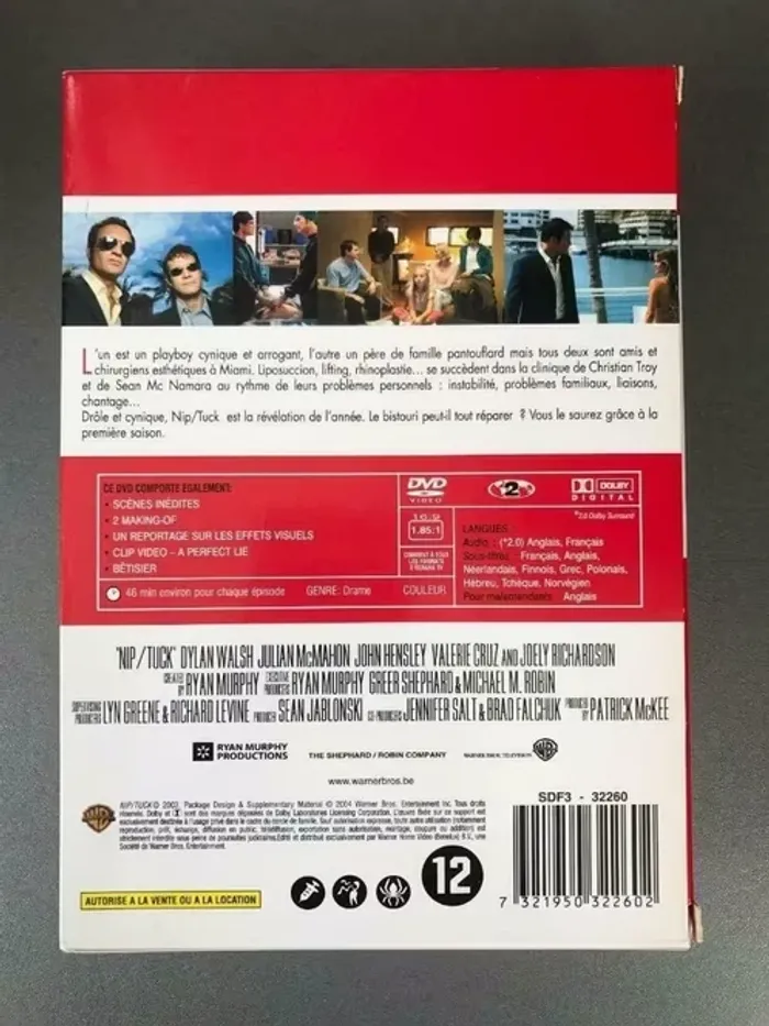 DVD Nip Tuck - Saison 1 - photo numéro 3