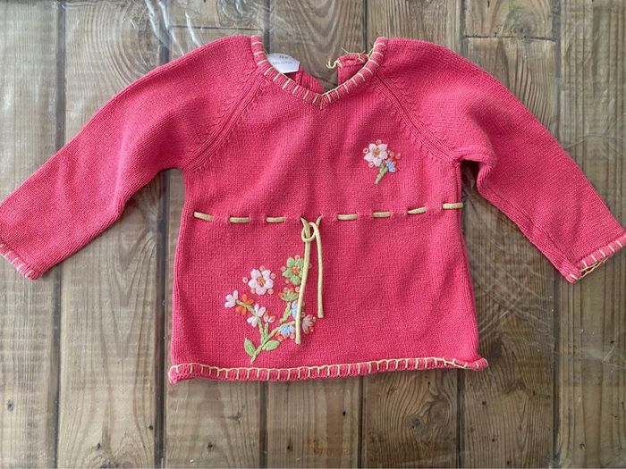 Pull 12 mois fille