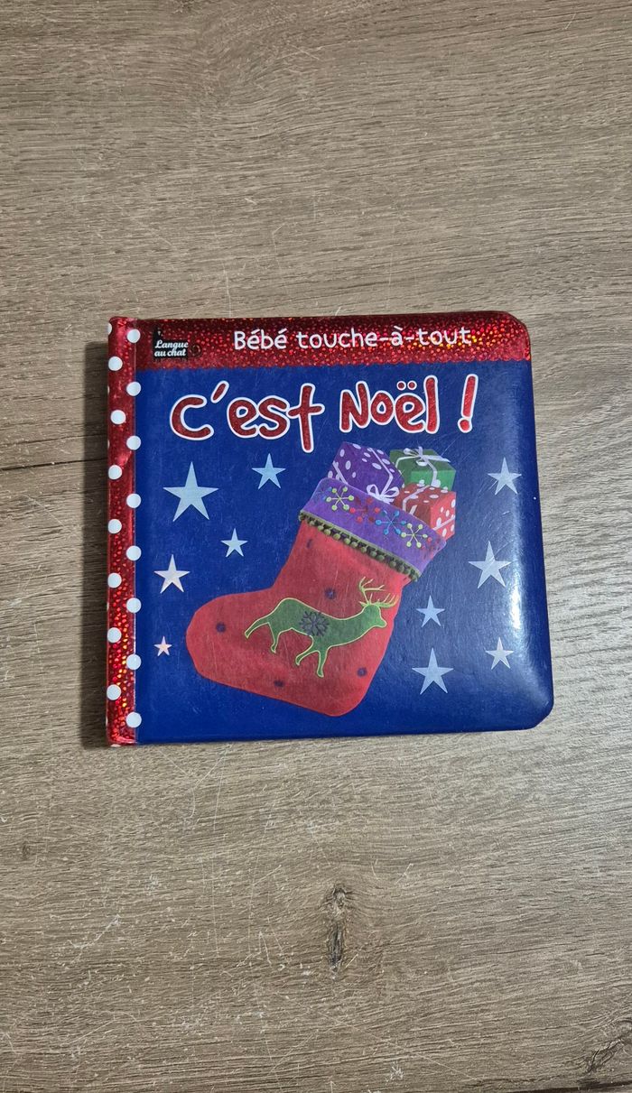 Livre à toucher : C'est Noël !