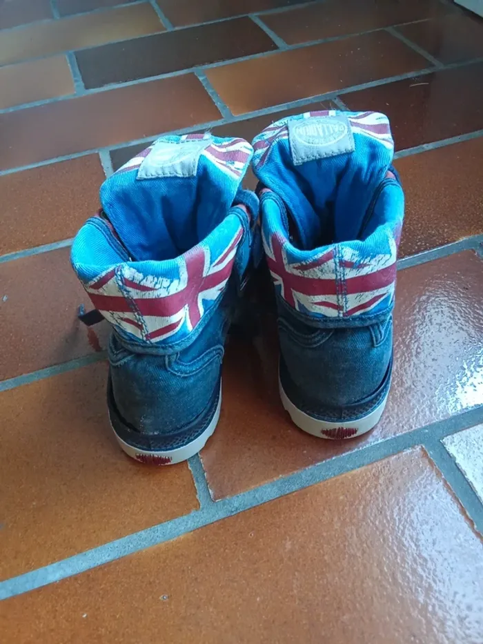 Palladium drapeau anglais - photo numéro 3