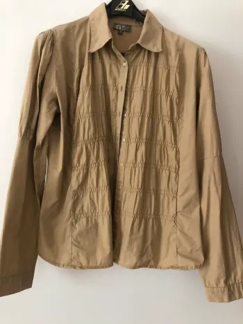 Chemise beige
