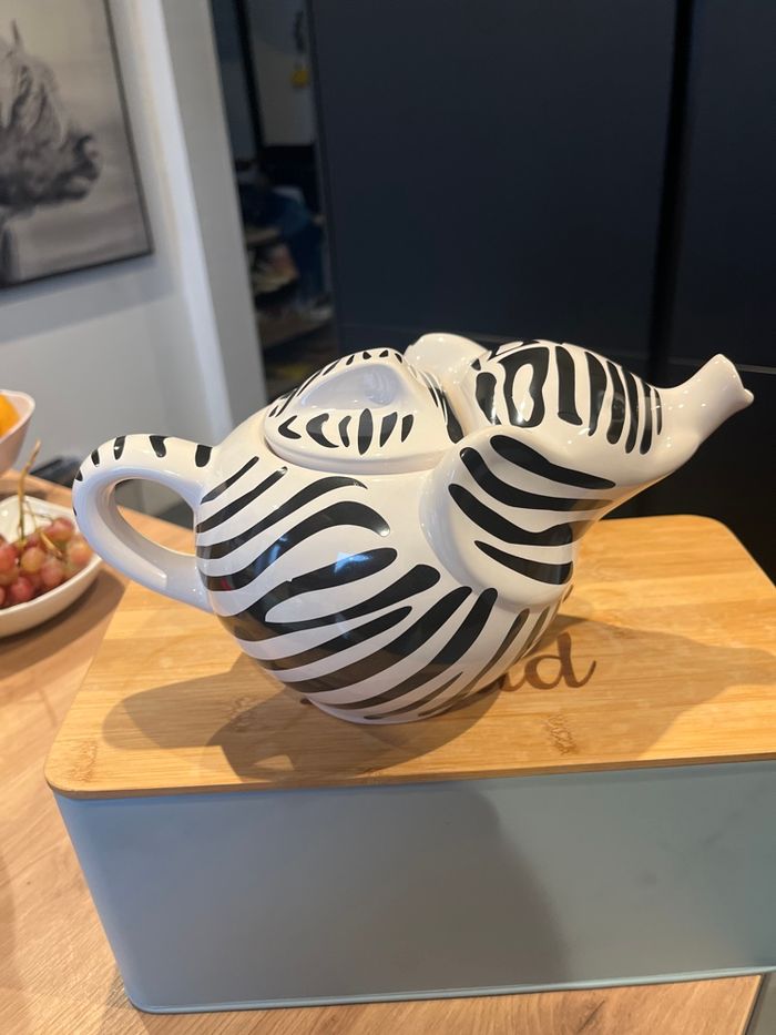 Théière l’éléphant Zèbre