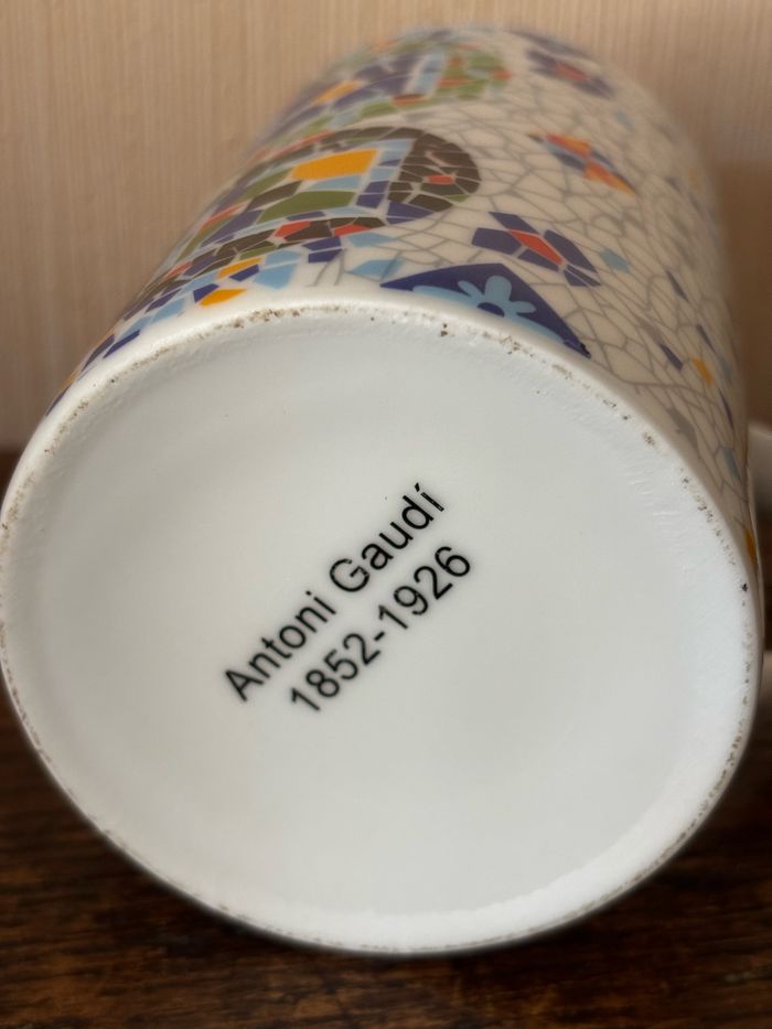tasse (mug) motif mosaïque Antoni Gaudi - photo numéro 6