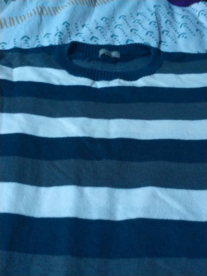 Pull fin rayé 14 ans - photo numéro 2