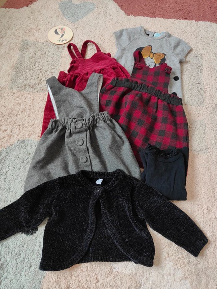 Lot robes 9M