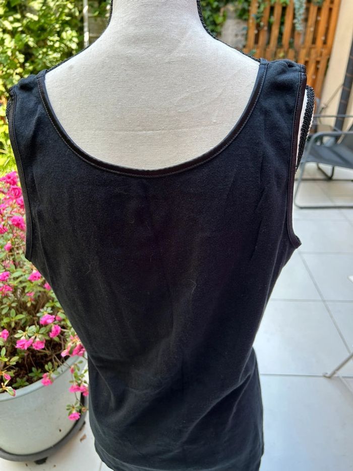 Débardeur en coton brodée esmara taille XL 44/46 femme - photo numéro 4
