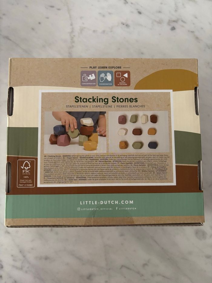 Jeu de pierres à empiler Little Dutch - photo numéro 2