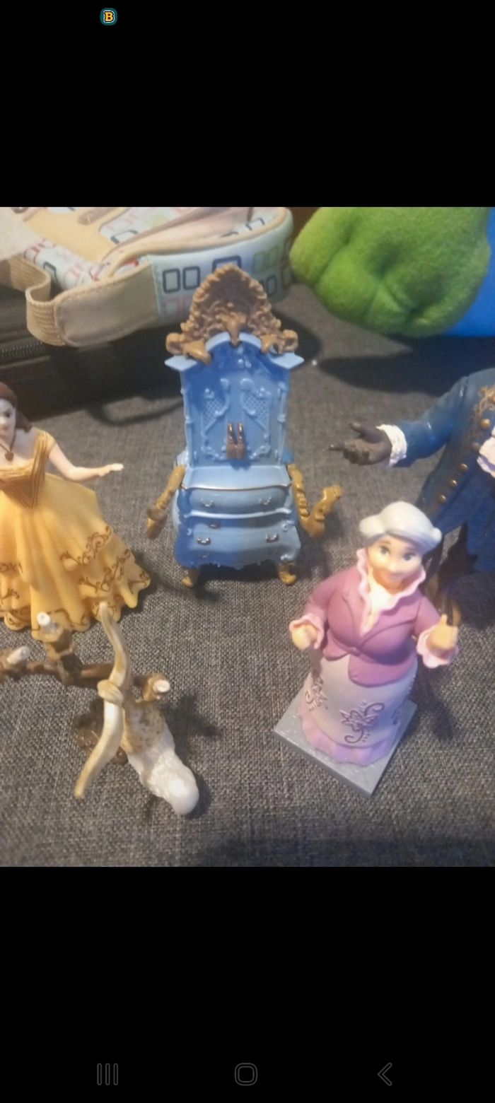 Figurine belle et la bête - photo numéro 4