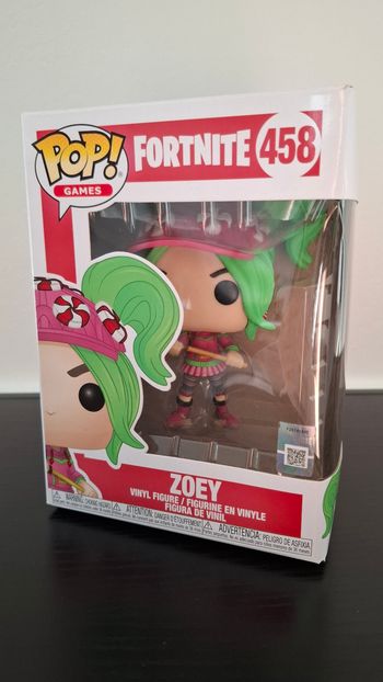 Funko pop Fortnite zoey sucette Disney 
