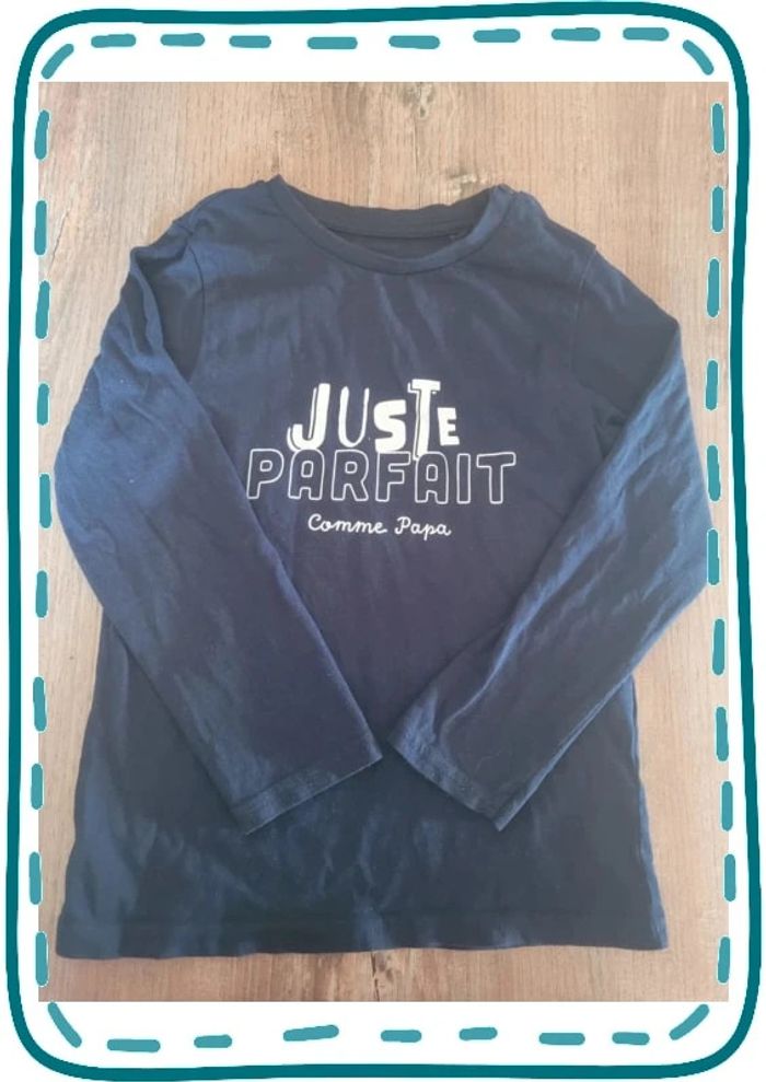 Tshirt manche longue juste parfait comme papa