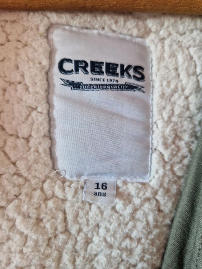 Manteau chaud fille Creeks T 16ans - photo numéro 7