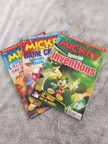 Lot de 3 magazines
