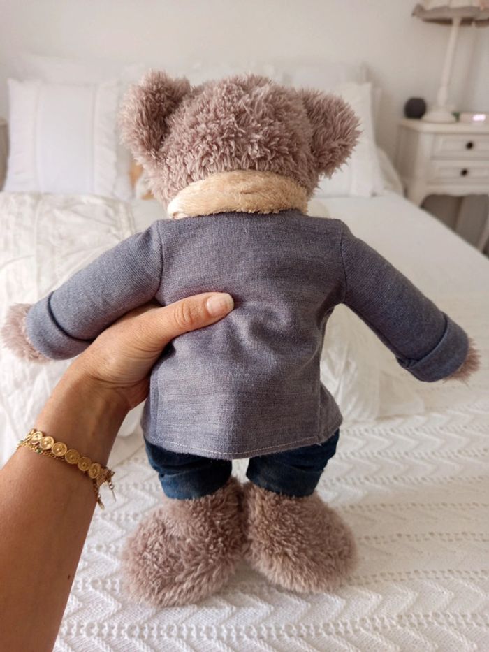 Ourson style vintage jean et veste - photo numéro 5