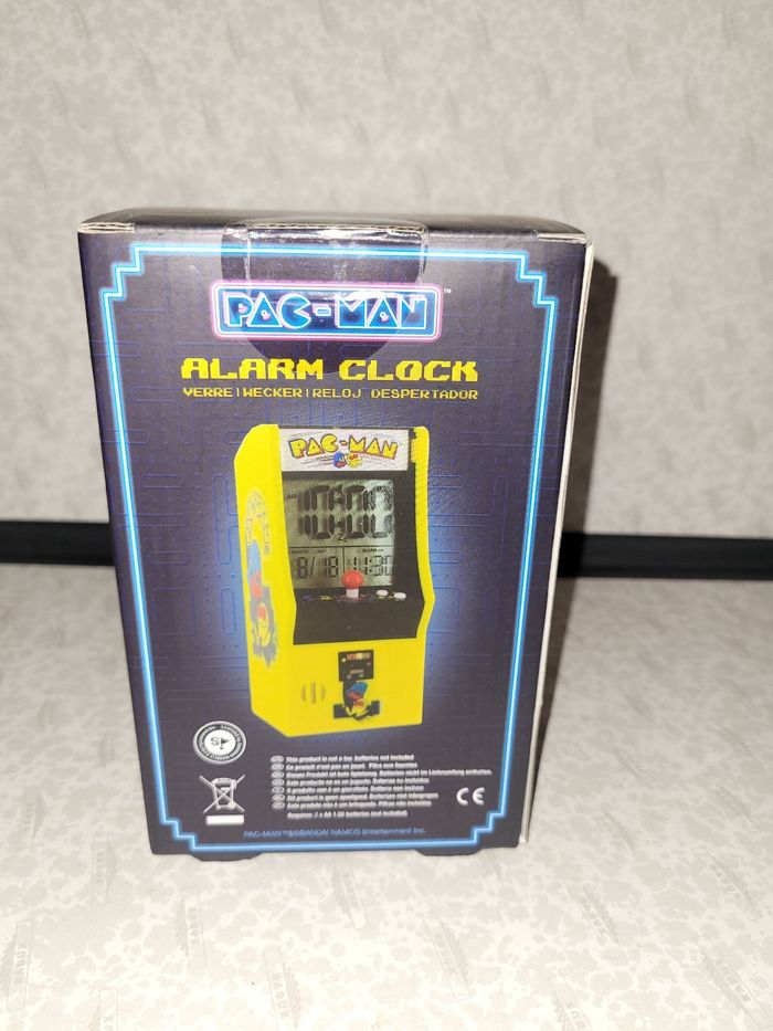 Réveil Alarm Clock Pac-Man - photo numéro 3