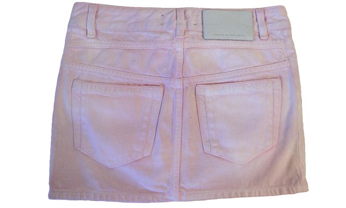 Diesel - LADY AGONNA - Mini Jupe Rose Poudré - Taille XS (W25) - Neuve - photo numéro 2