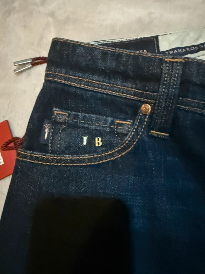 Tramarossa - Jean Slim, Bleu foncé, taille 31 - photo numéro 6