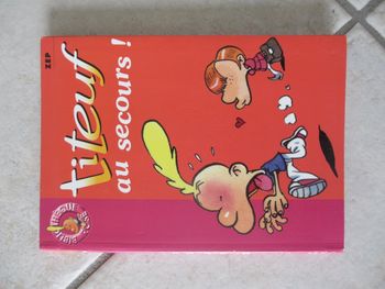 Livre enfant Titeuf - Tome 1180 Au secours ! (Bibliothèque rose)
