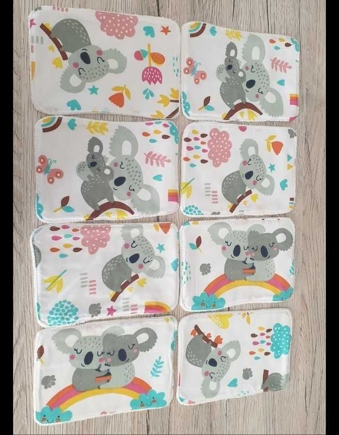 Lingettes lavables grand format x8 - photo numéro 2