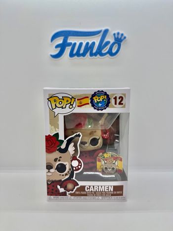 Funko Pop Espagne Carmen 12 With Pins