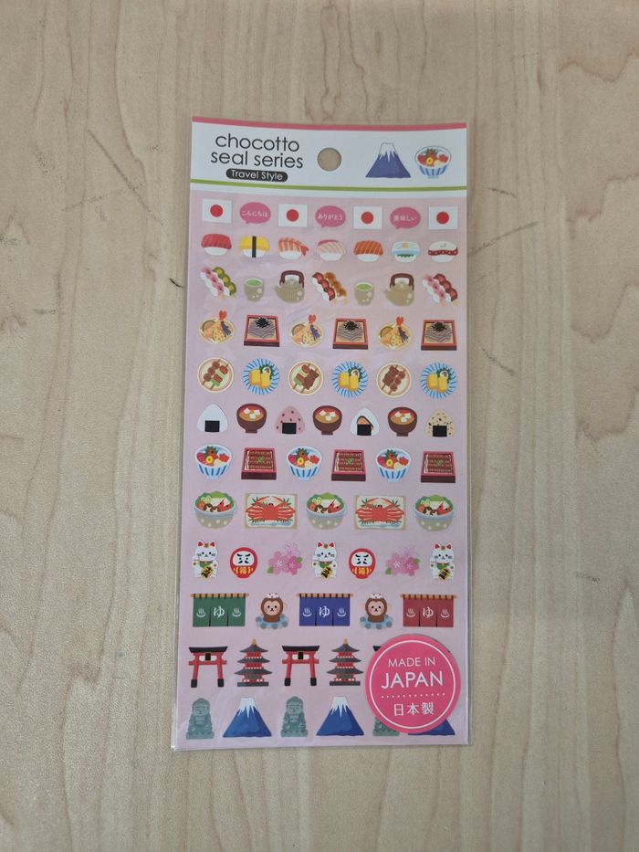 Stickers Chocotto Seal Series : Travel Style