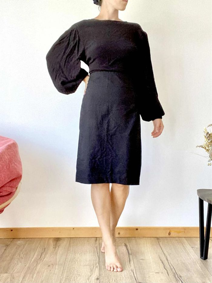 Jupe Zara Noire Taille 38 (M) - Très Bon État - photo numéro 3
