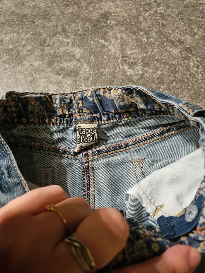 Jupe en jean 3 ans tape à l'oeil - photo numéro 3