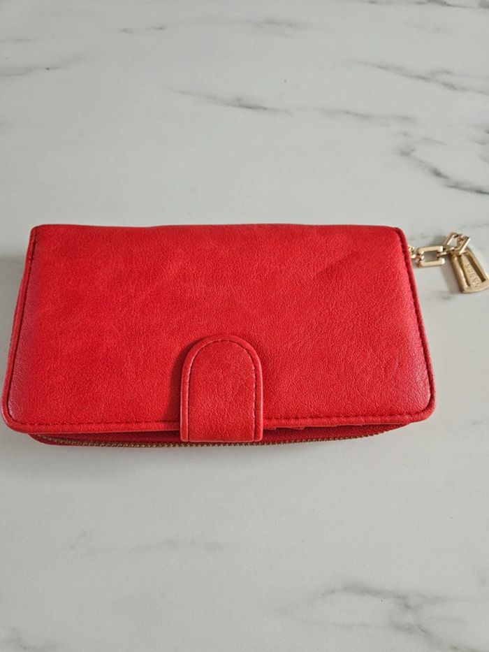 Eslee porte feuille rouge - photo numéro 4
