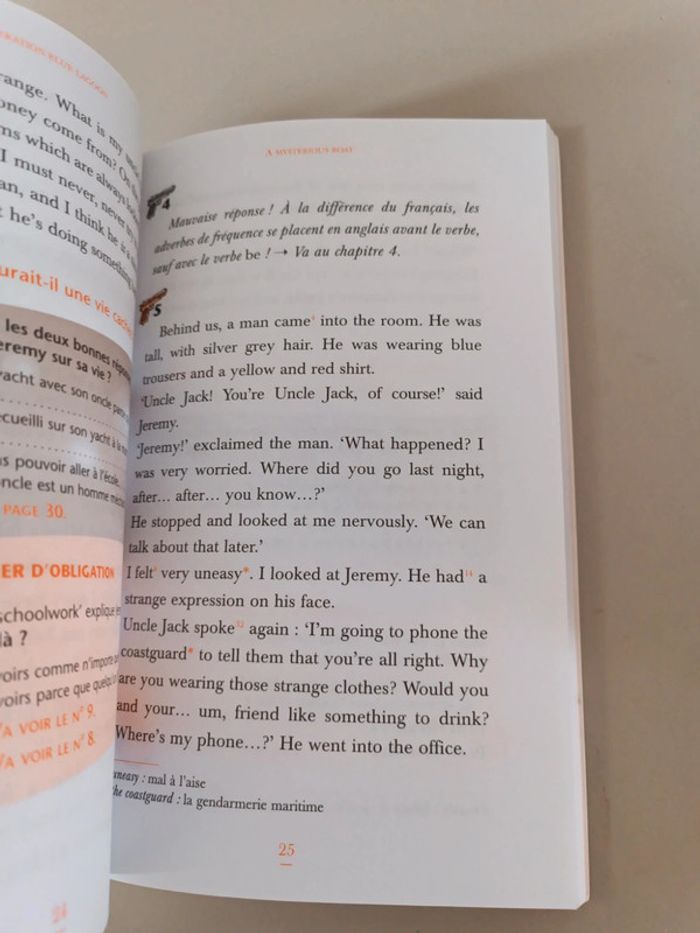 Lire en anglais de la 5ème à la 4ème opération blood Lagoon de 12 à 13 ans - photo numéro 20