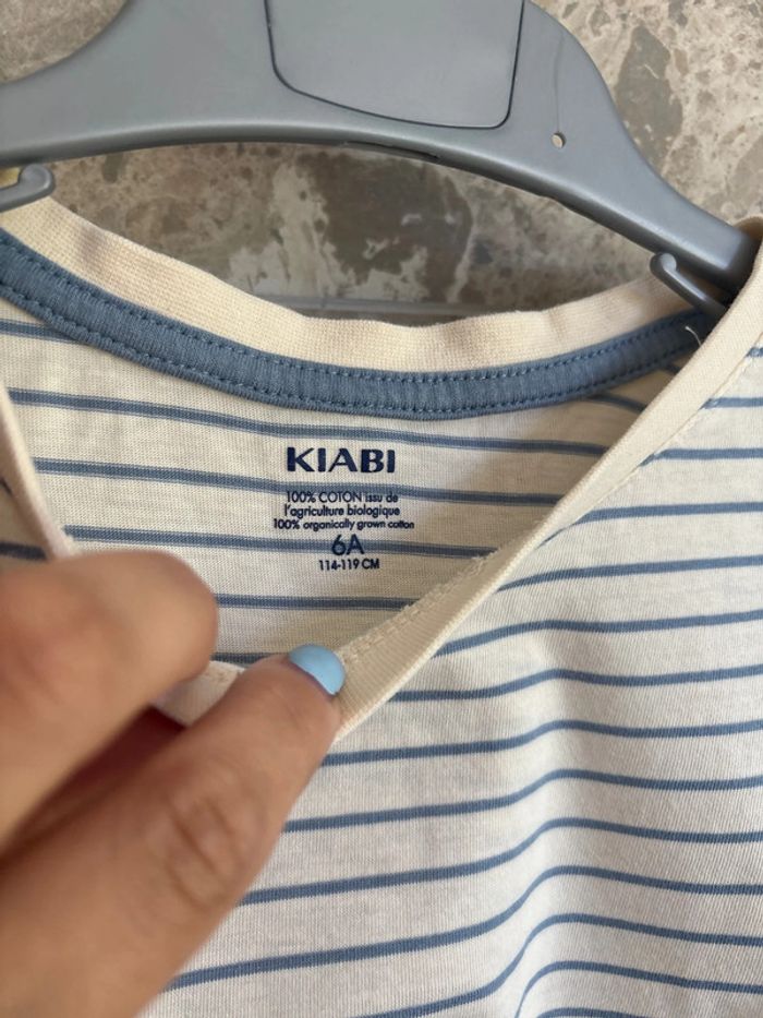 T shirt marinière Kiabi - photo numéro 2