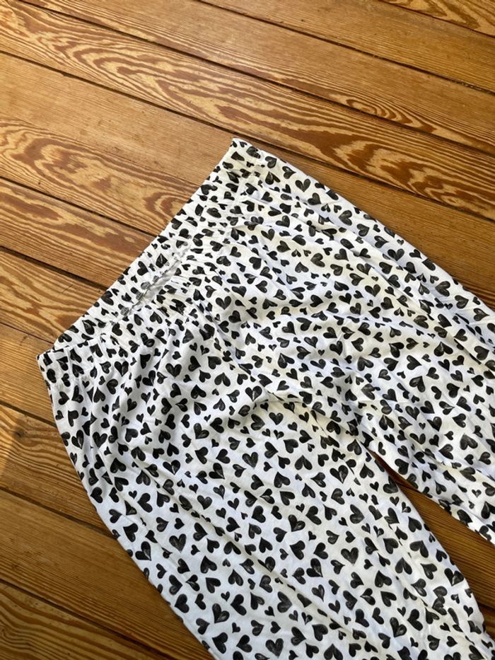 Bas de pyjama motif cœur - photo numéro 3