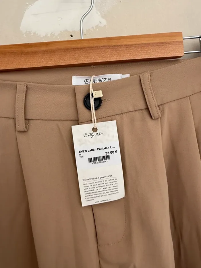 Pantalon beige neuf - photo numéro 4